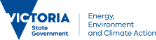 Victorian State Government Department of Energy, Environment and Climate Action Logo