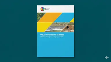 MUSIC modelling and WSUD developer handbook cover